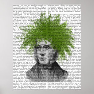 Asparagus Fern Head Plant Head Poster