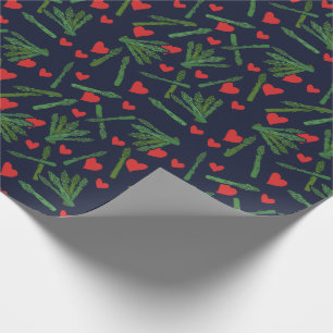Asparagus lover wrapping paper