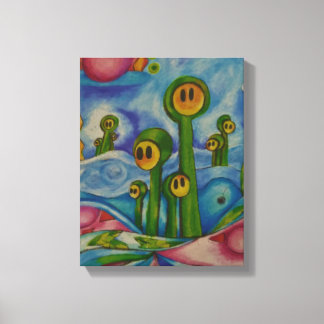 Asparagus People Canvas Print