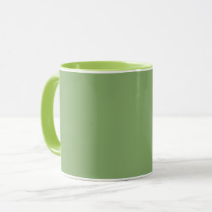 Asparagus (solid colour) mug