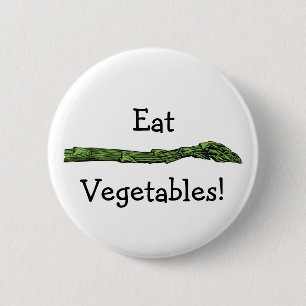 Asparagus spear 2 inch round button