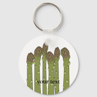 Asparagus Spears Vegetable Lover Veggies Keychain