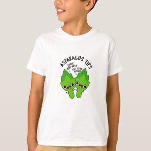 Asparagus Tips Funny Veggie Pun T-Shirt