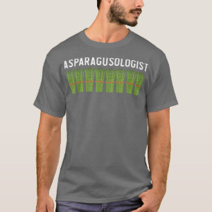 Asparagusologist Asparagus Lover Vegan Vegetable V T-Shirt