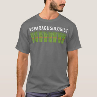 Asparagusologist Asparagus Lover Vegan Vegetable V T-Shirt