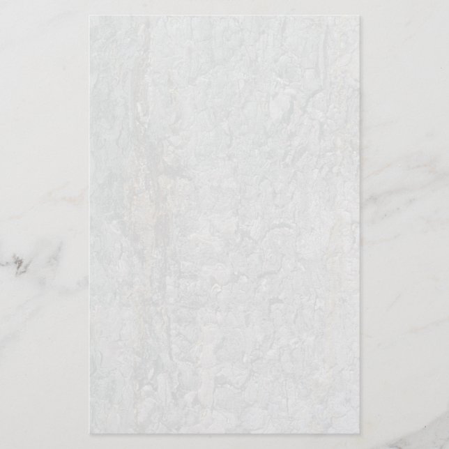 Aspen bark, yellow and grey stationery (Front)