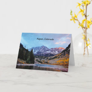 Aspen, Colorado Card