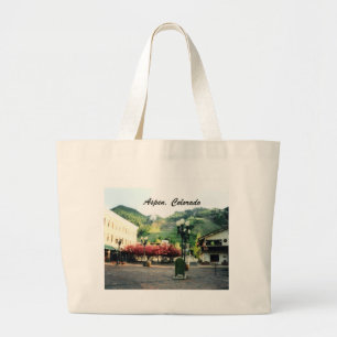 Aspen, Colorado Large Tote Bag