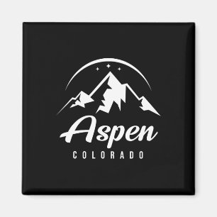 Aspen Colorado Ski Resort Skiing Snowboarding  Magnet