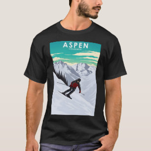 Aspen Colorado Ski Resort  T-Shirt
