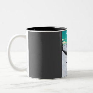 Aspen Colorado Ski Resort Two-Tone Coffee Mug