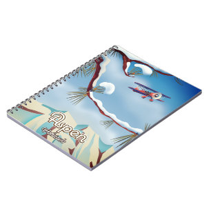 Aspen Colorado travel poster Notebook