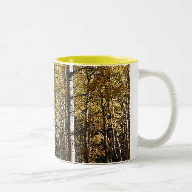 Aspen Gold Two-Tone Coffee Mug (Right)