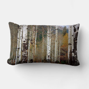 Aspen in the Rockies Lumbar Pillow