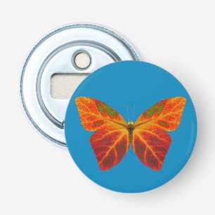 Aspen Leaf Butterfly 2 Bottle Opener