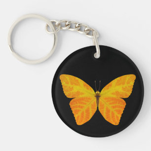 Aspen Leaf Butterfly 3 Keychain