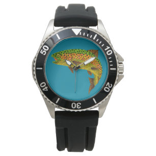 Aspen Leaf Rainbow Trout 1 Watch