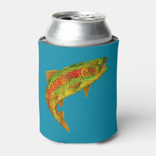Aspen Leaf Rainbow Trout 5 Can Cooler