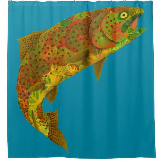 Aspen Leaf Rainbow Trout 6 (Front)
