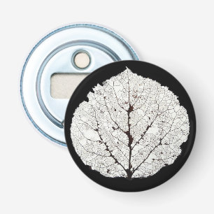 Aspen Leaf Skeleton 1 Bottle Opener