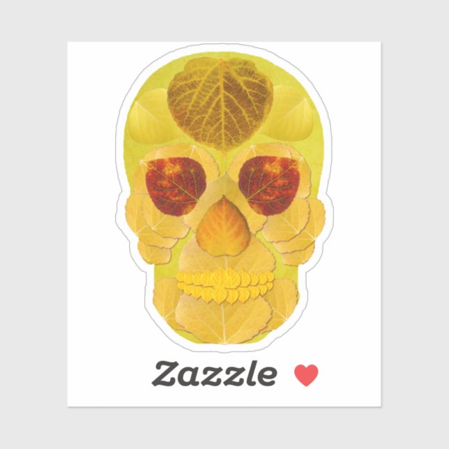 Aspen Leaf Skull 1 (Sheet)