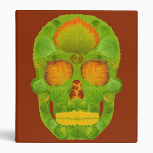 Aspen Leaf Skull 10 Binder