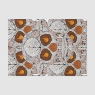 Aspen Leaf Skull 11 Tissue Paper