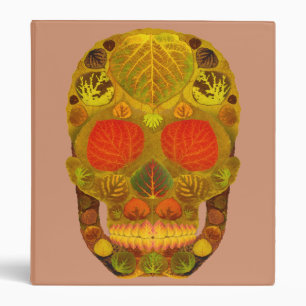 Aspen Leaf Skull 12 Binder