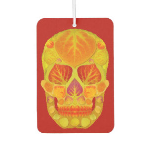 Aspen Leaf Skull 13 Air Freshener