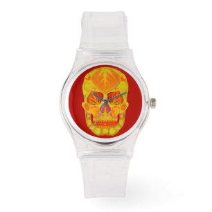 Aspen Leaf Skull 13 Watch