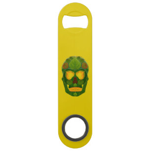 Aspen Leaf Skull 9 Bar Key
