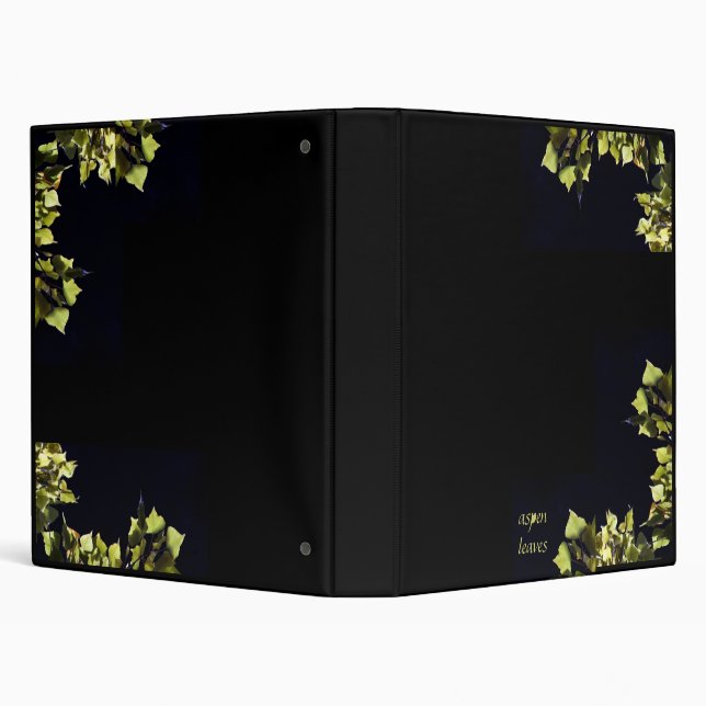 Aspen Leaves Avery Binder (Background)