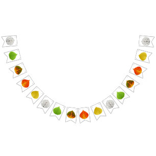 Aspen Leaves Medley Bunting Flags