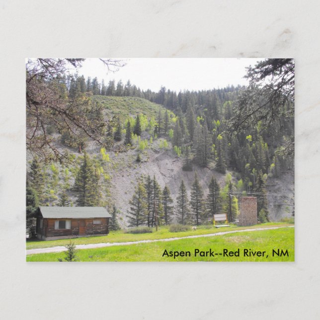 Aspen Park  (B) Postcard (Front)