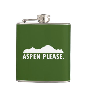 Aspen Please Hip Flask