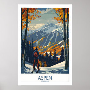 Aspen Poster Ski Print 1