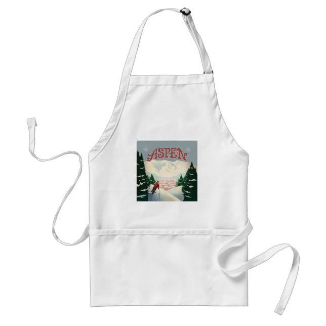 Aspen Skier | Colorado Standard Apron (Front)