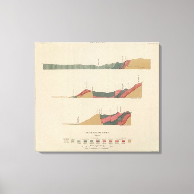 Aspen Special Sheet Canvas Print (Front)