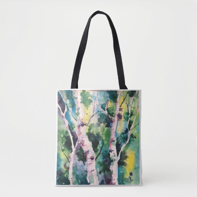 Aspen Tree Tote Bag (Front)