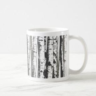 aspen trees coffee mug