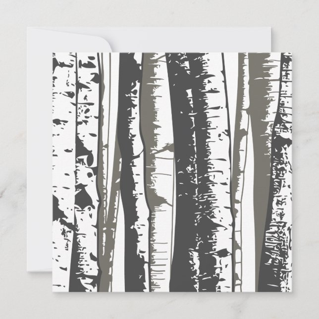 aspen trees invitation (Front)