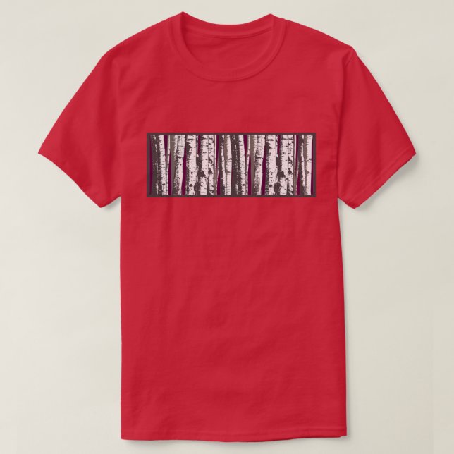 aspen trees T-Shirt (Design Front)