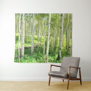 Aspen Trees Tapestry