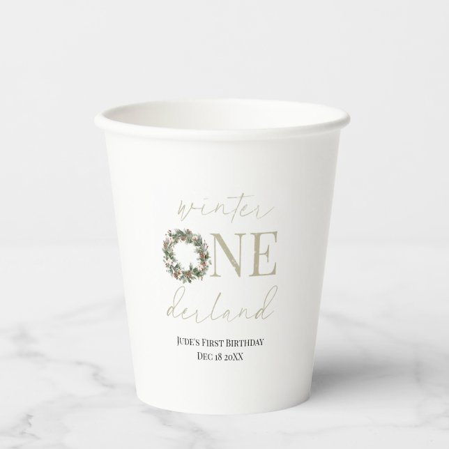 ASPEN Winter ONEderland Paper Cup (Front)