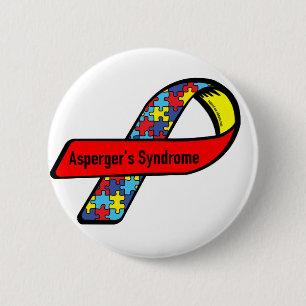 Aspergers Awareness 2 Inch Round Button