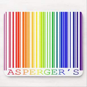 Asperger's Code Mouse Pad