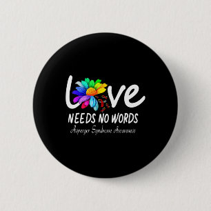 Asperger's Syndrome Awareness 2 Inch Round Button
