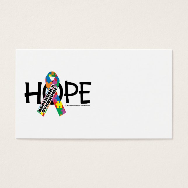 Asperger's Syndrome Hope (Front)