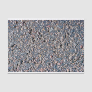Asphalt and pebbles texture tissue paper
