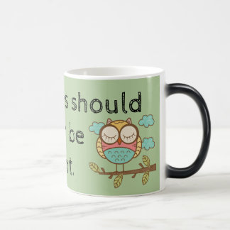 Aspirations Should Never Be Silent - Morphing Mug